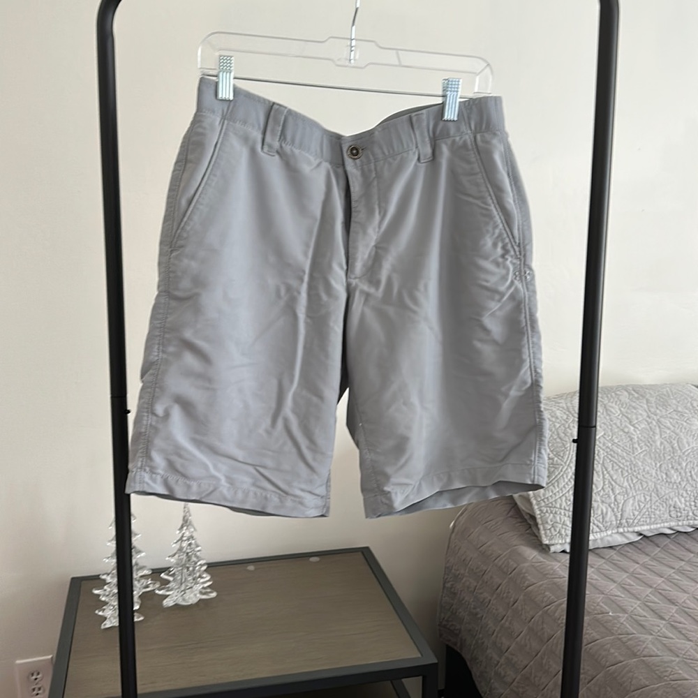 Grey Golf Shorts